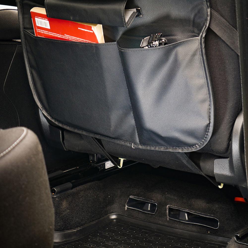 Organizator scaun auto multifunctional negru Mega Drive 24305