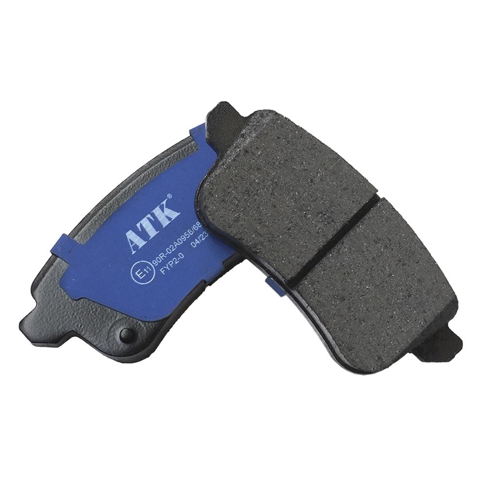 Set placute frana spate ATK Autotechnik ATK 08.01.036