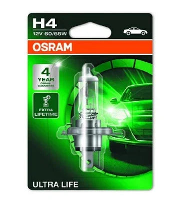 Bec halogen H4 12V 60/55W Osram Ultra Life 64193ULT