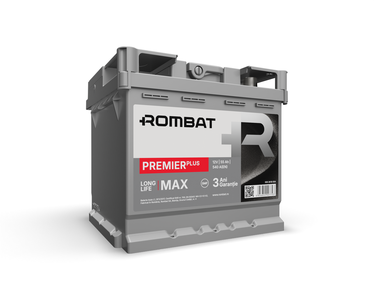 Acumulator Rombat Premier PLUS 55 Ah 5552K10054