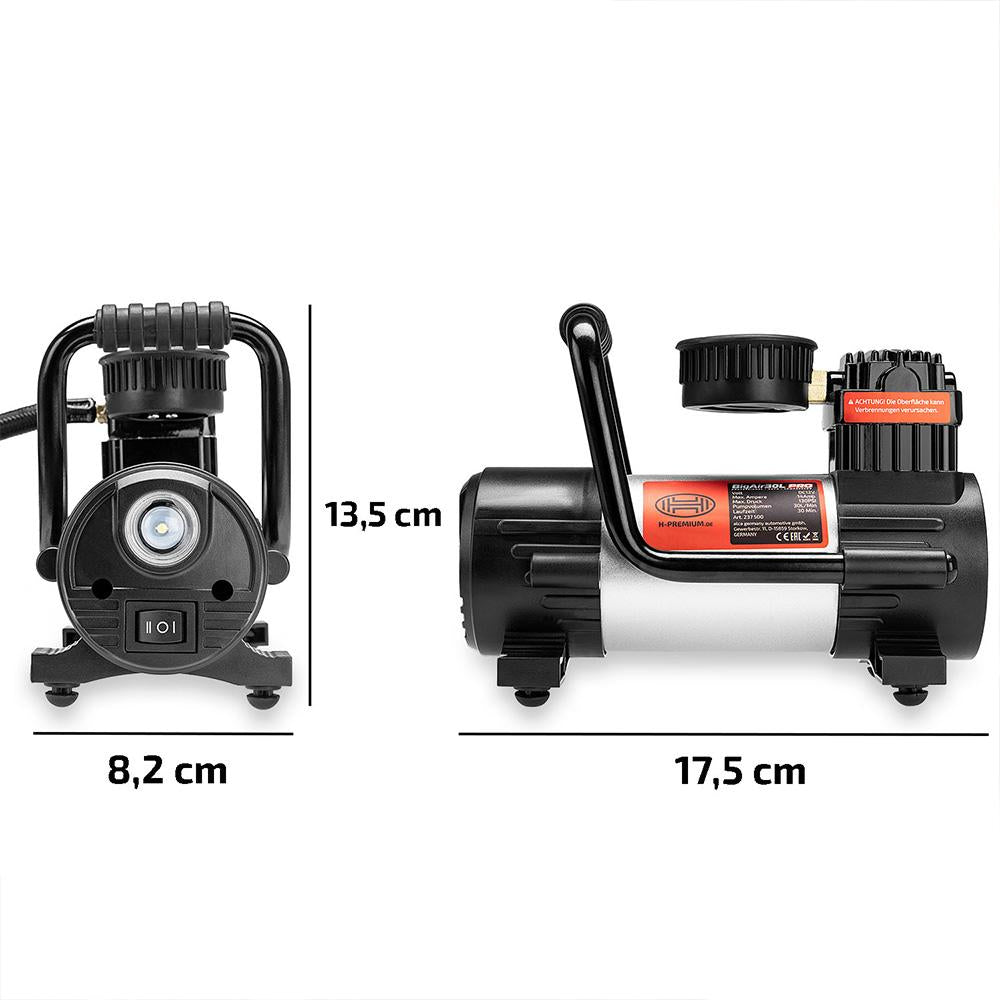 Compresor aer premium 12V bigair pro 30 L Heyner 237500