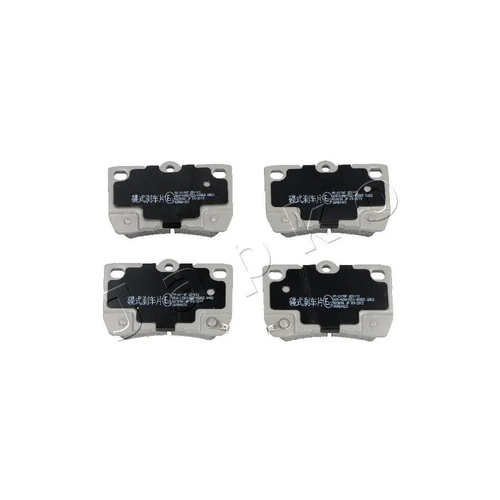 Set placute frana Japko 51217