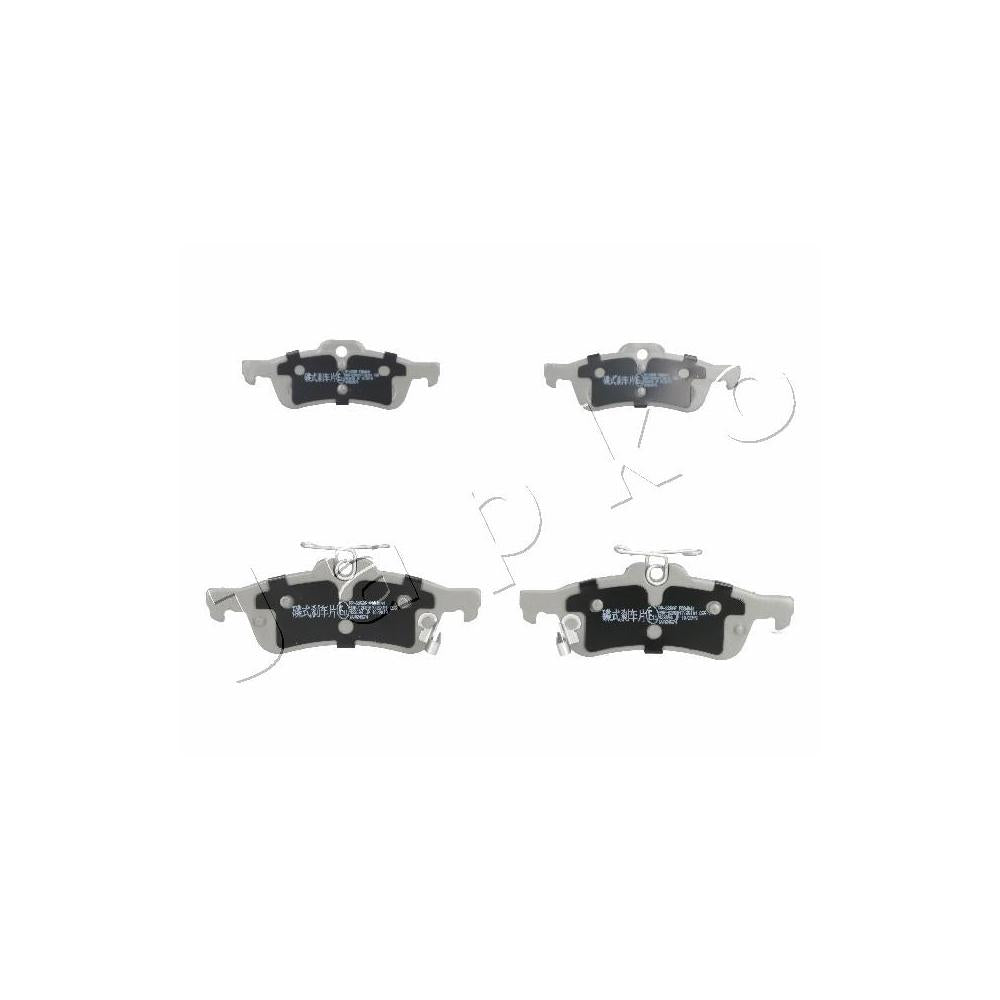 Set placute frana Japko 51225
