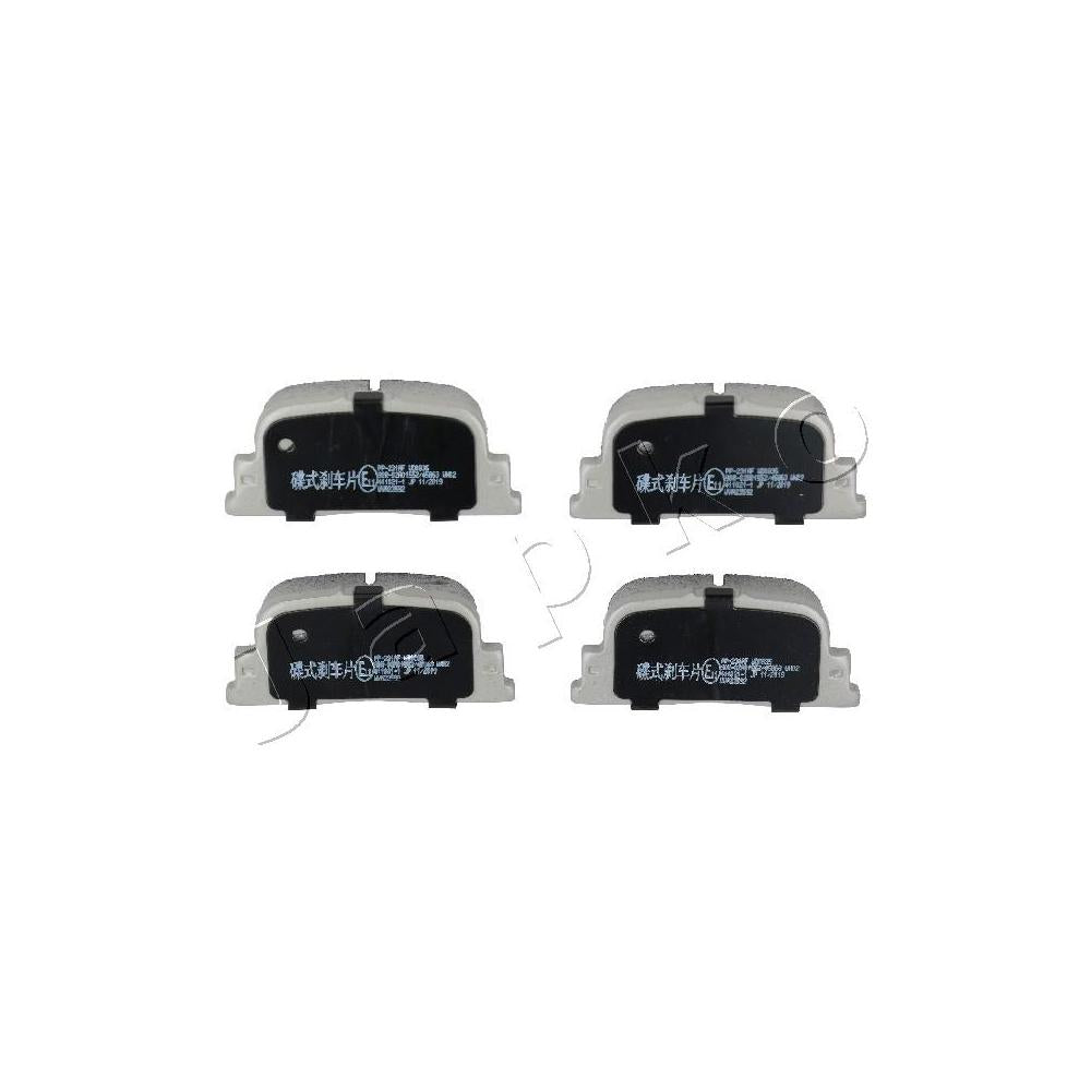 Set placute frana Japko 51231