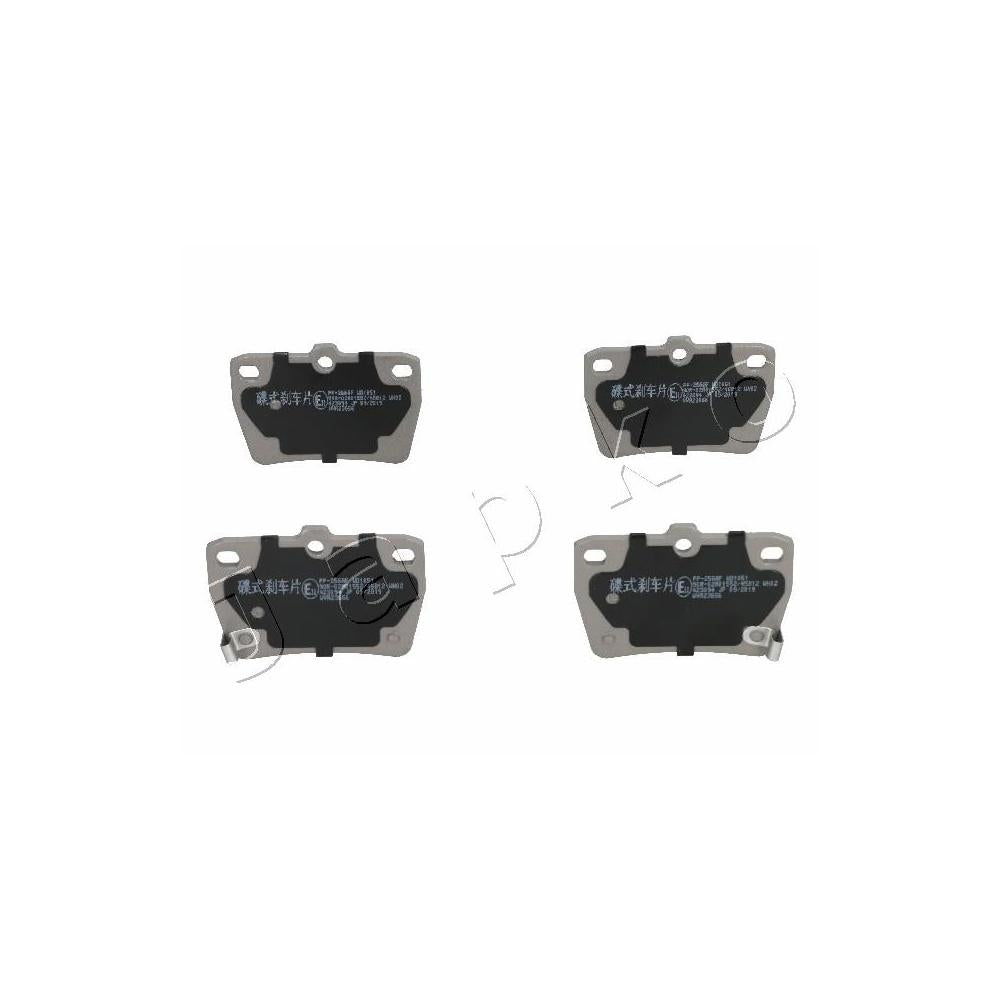Set placute frana spate Japko 51256