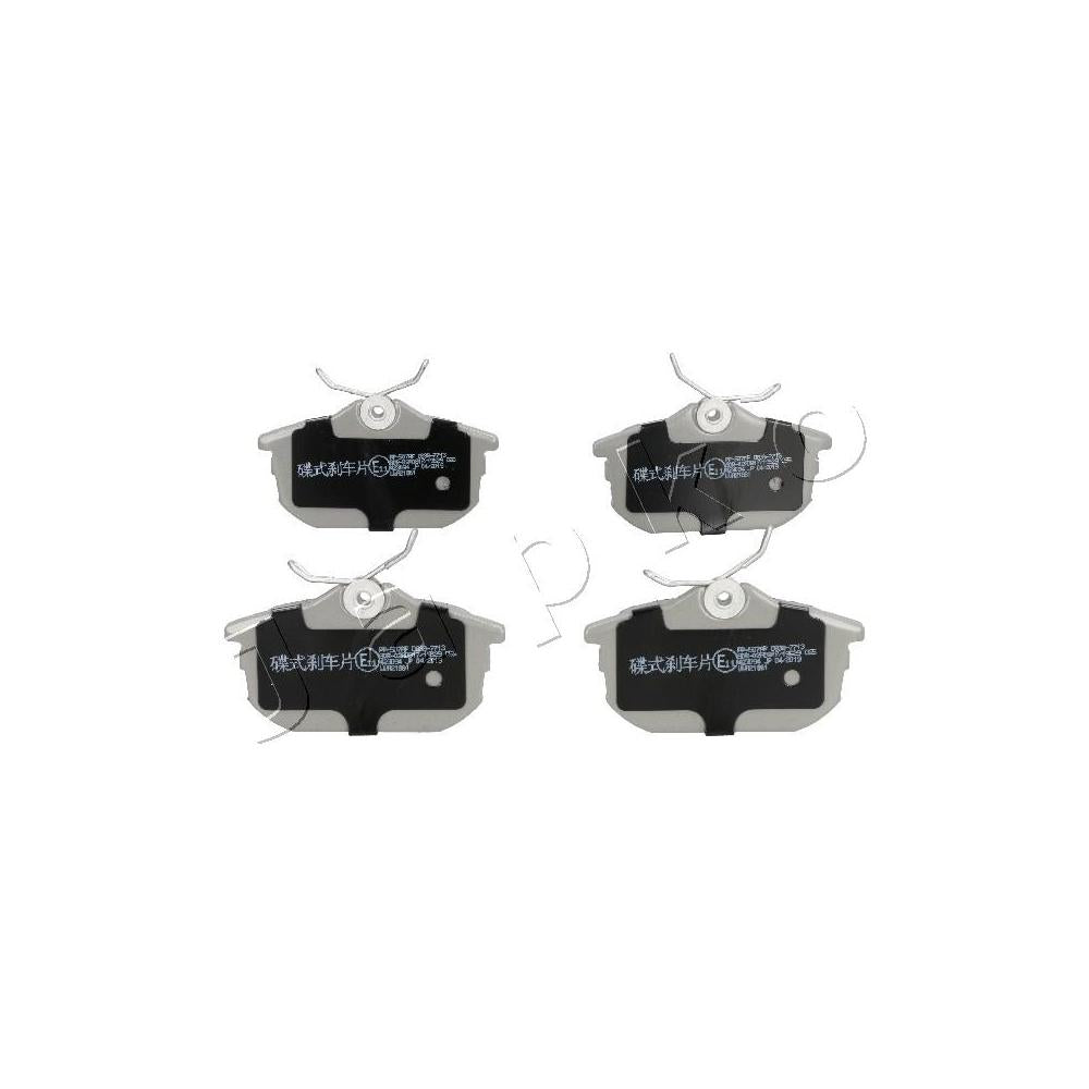 Set placute frana spate Japko 51507