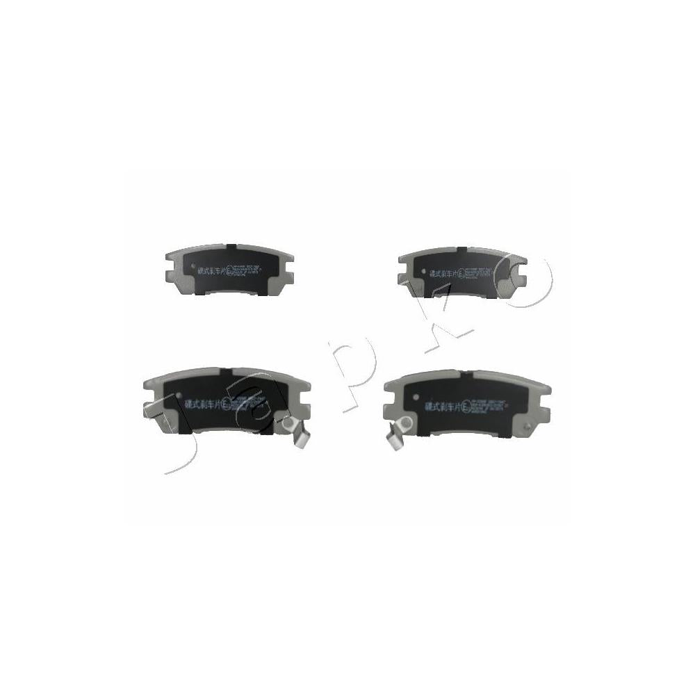 Set placute frana spate Japko 51599