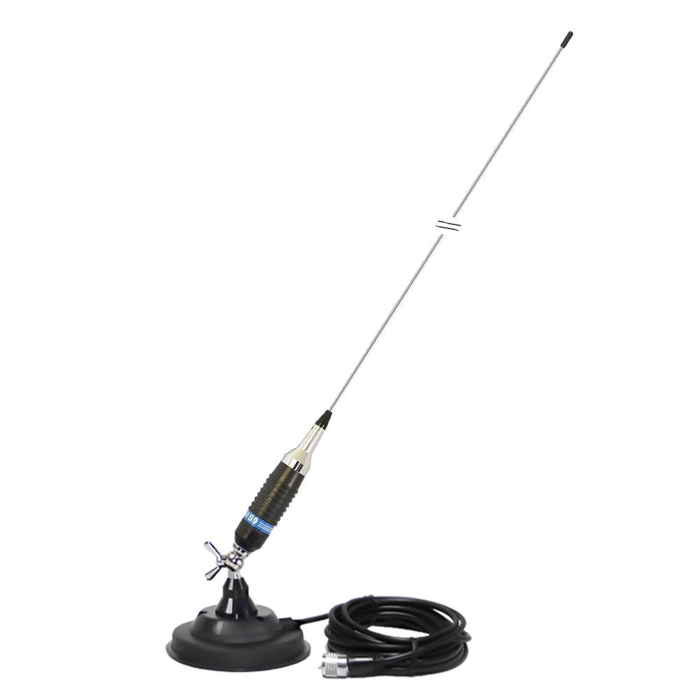 Antena radio cb Pni S9 cu fluture. 120CM. cu magnet PNI-S9-120/DV