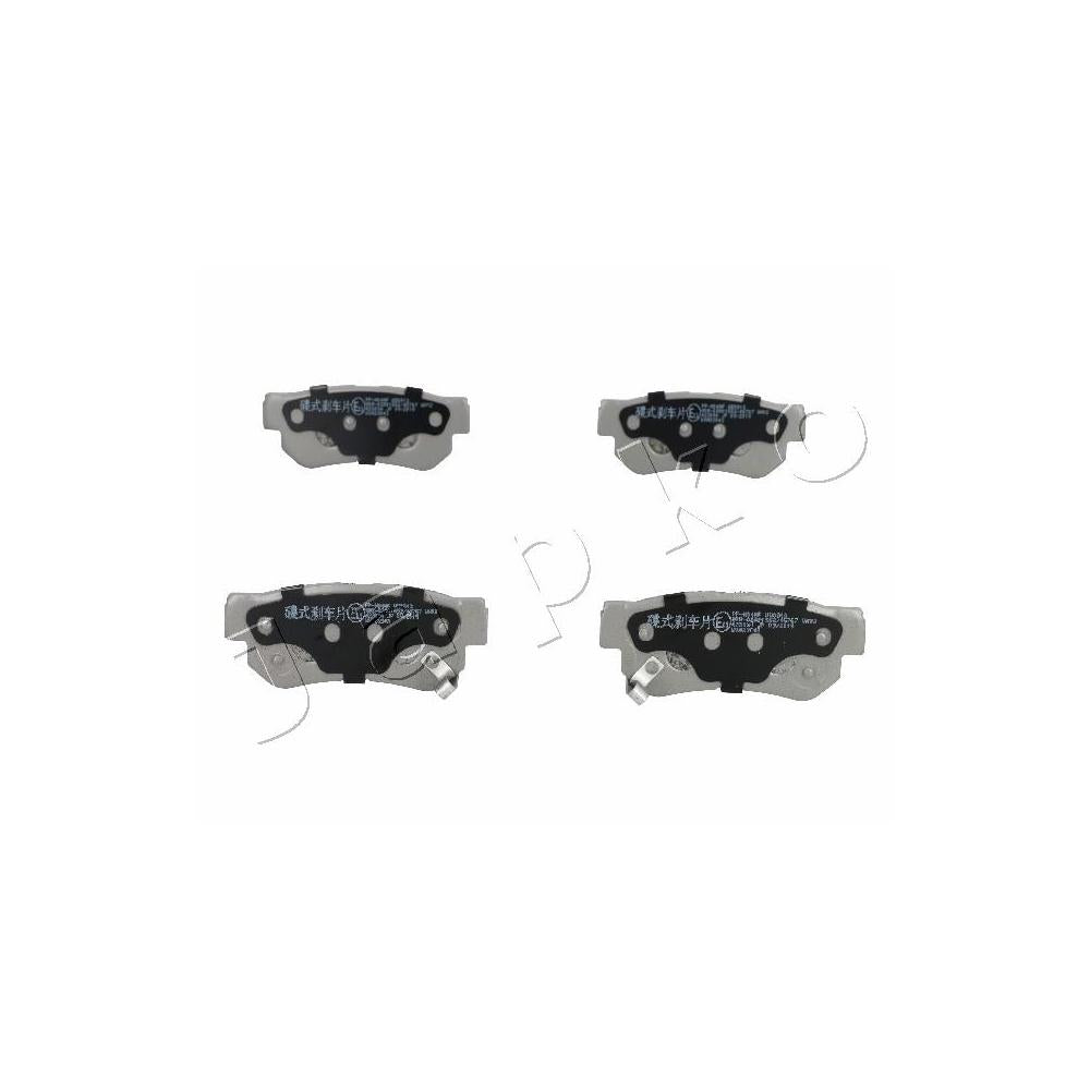 Set placute frana spate Japko 51H04
