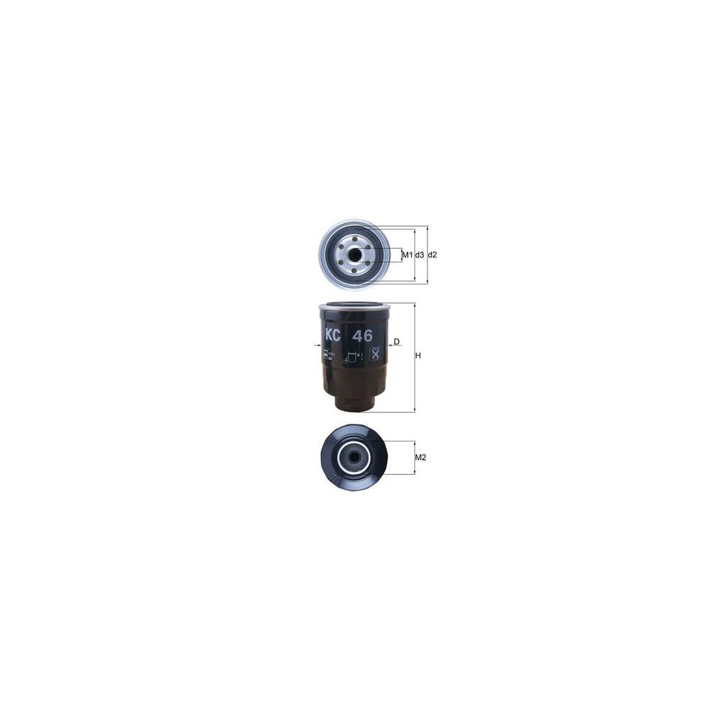 Filtru combustibil Knecht KC 46