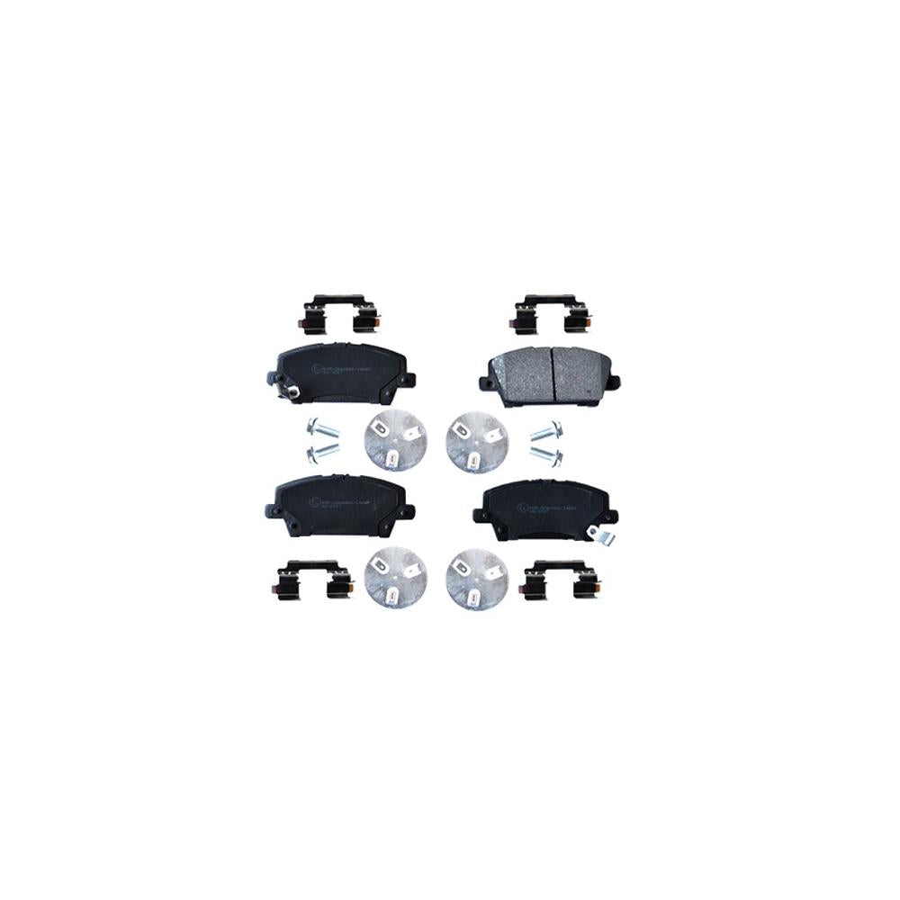 Set placute frana Asam Automotive 55388