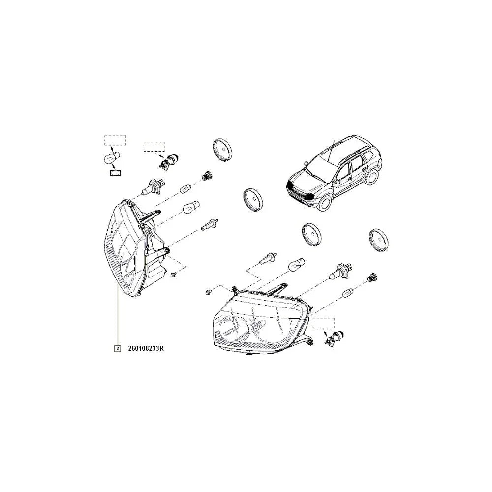 Far dr. Duster 4X2 Renault 260108233R