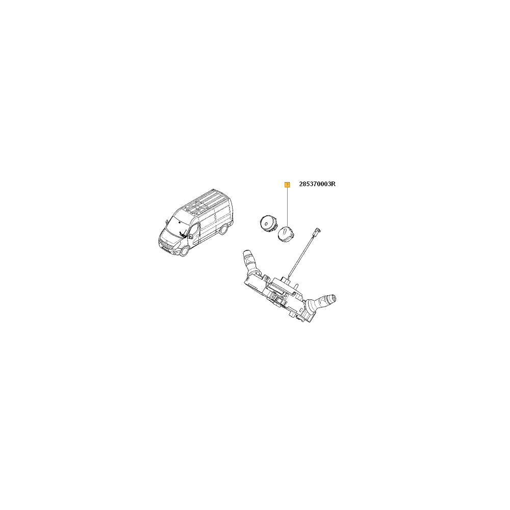 Senzor ploaie lumini Renault 285370003R
