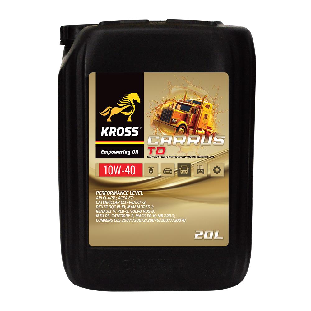 Kross carrus td 10W40 - 20L SNL8108-KS-25597