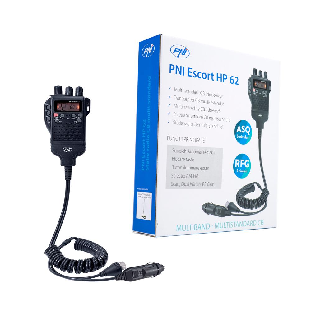 Statie radio cb portabila Pni escort HP 62 (include taxa de timbru verde) PNI-HP62