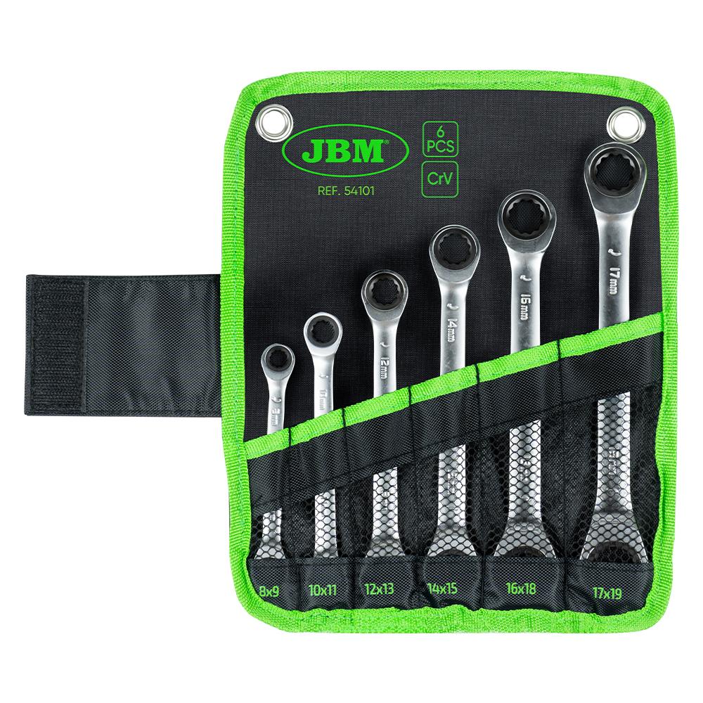 Set 6 chei cu ratchet Jbm 54101