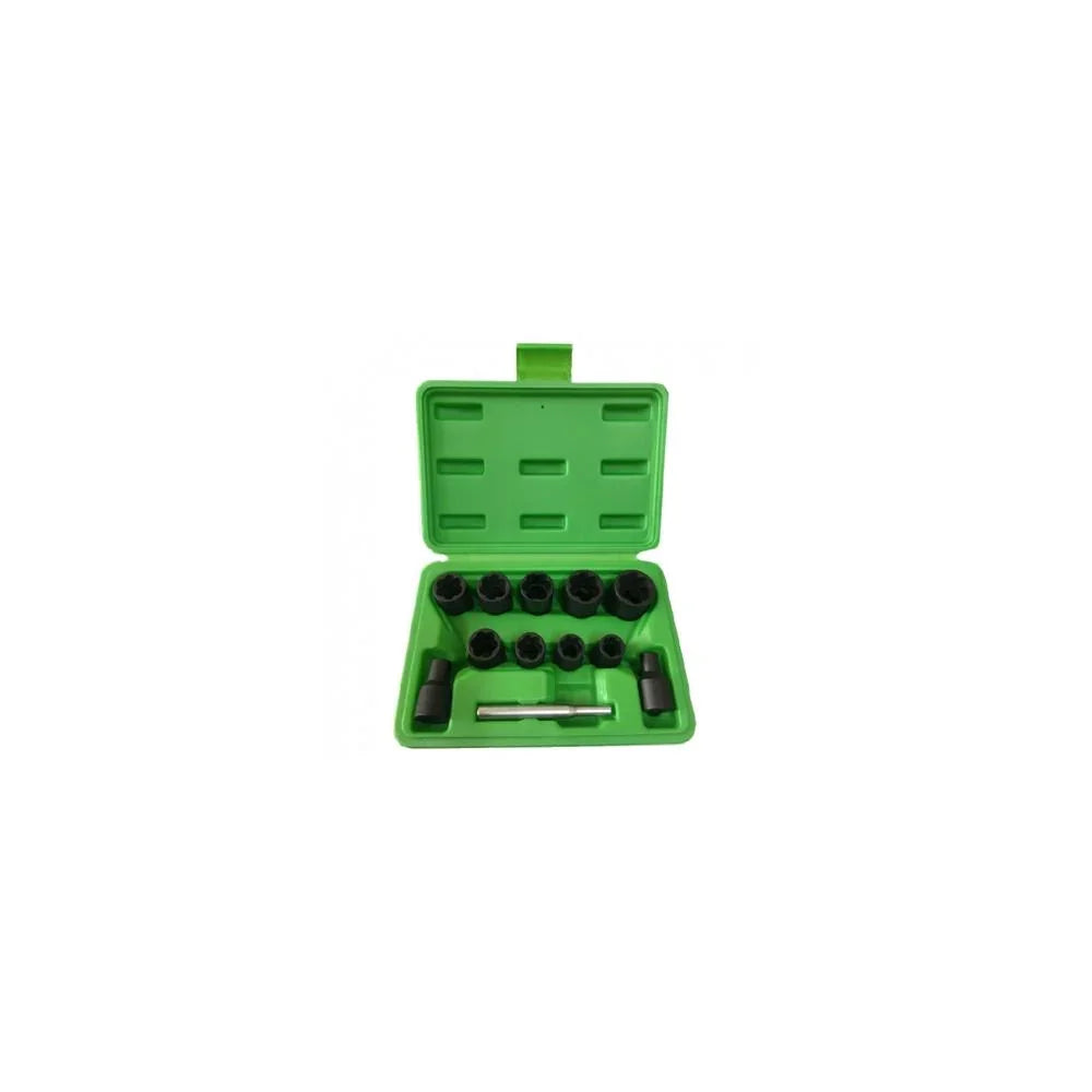 Trusa tubulare striate 3/8` pentru suruburi uzate si antifurt 6 -19MM Jbm 52962 – imagine 2
