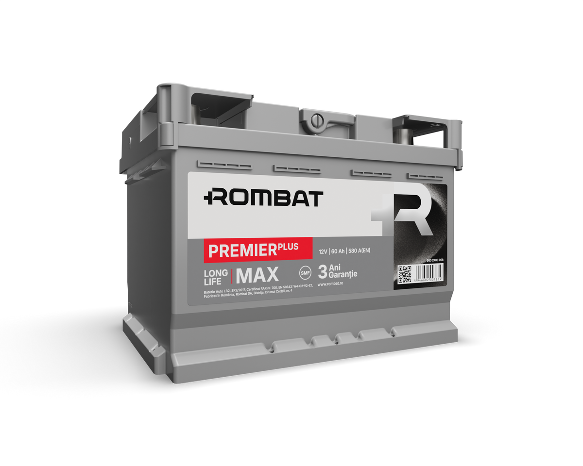 Acumulator Rombat Premier PLUS 60 Ah 5602K80058