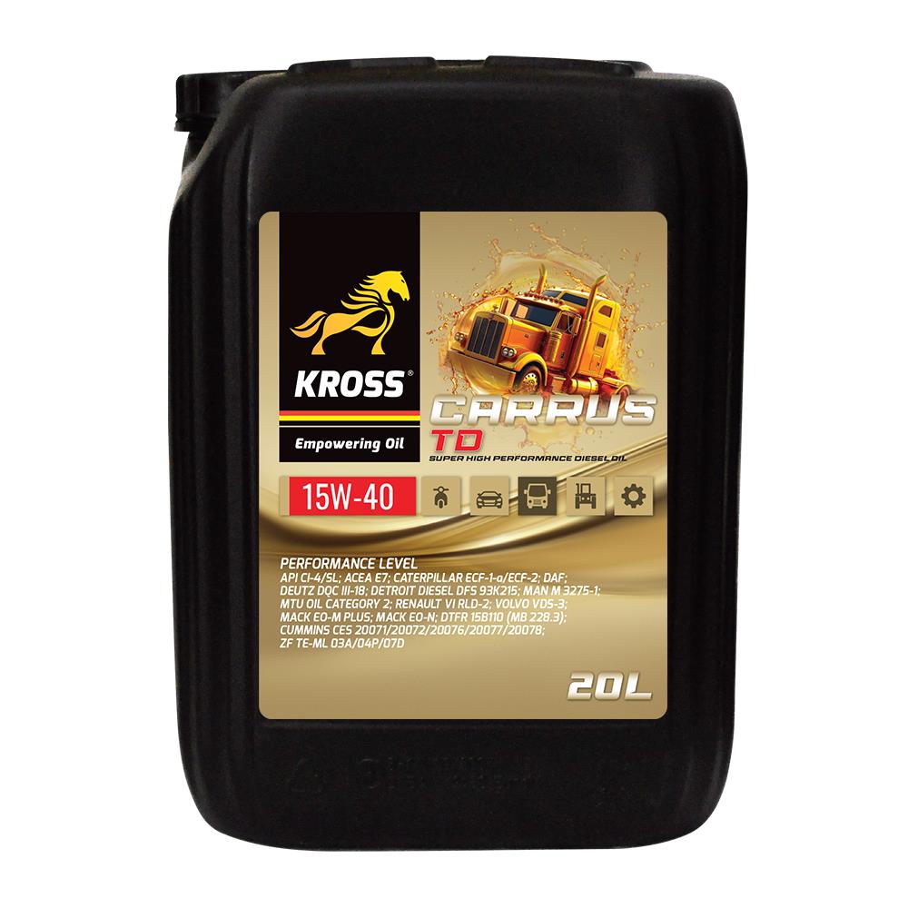 Kross carrus td 15W40 - 20L SNL8101-KS-25599