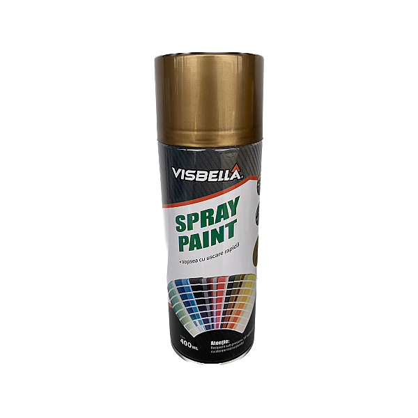 Spray vopsea auriu 400ml Visbella 52713