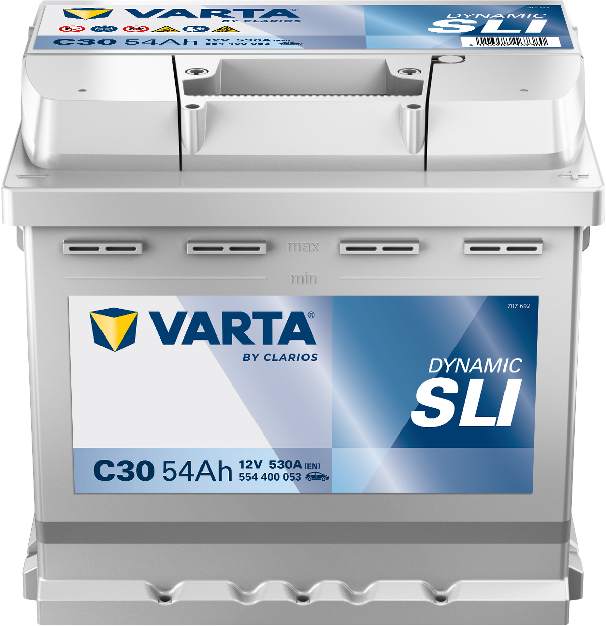 Acumulator Varta SLI Dynamic 54 Ah 554400053K262 – imagine 3
