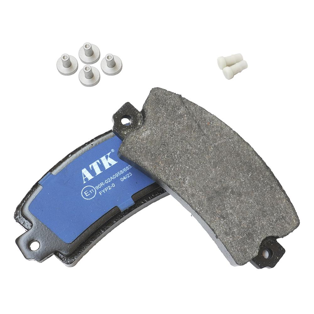 Set placute frana fata D1304/SN./ slz. ATK Autotechnik ATK 08.01.041