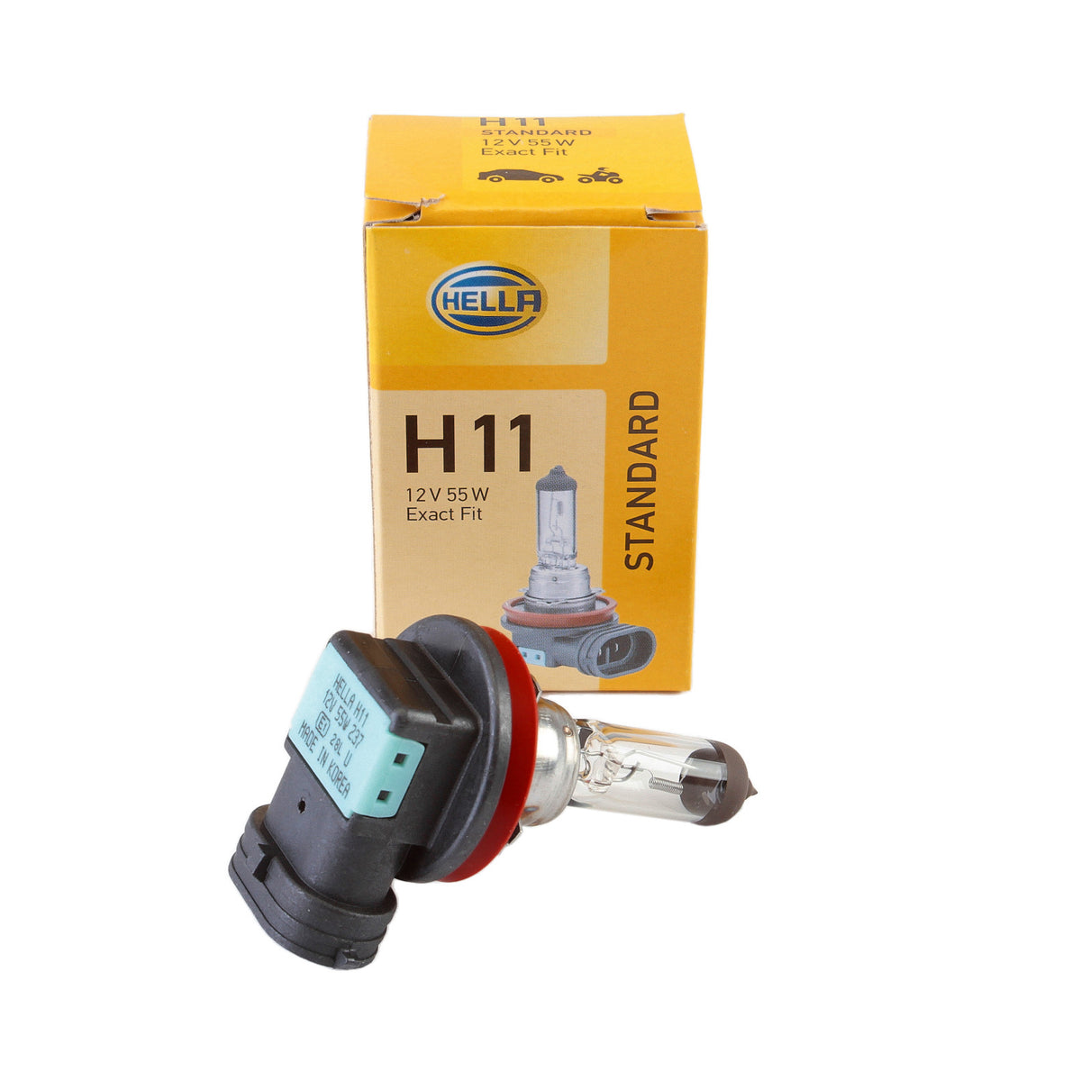 Bec Hella H11 12V 55W PGJ 19-2 8GH008358121 – imagine 2