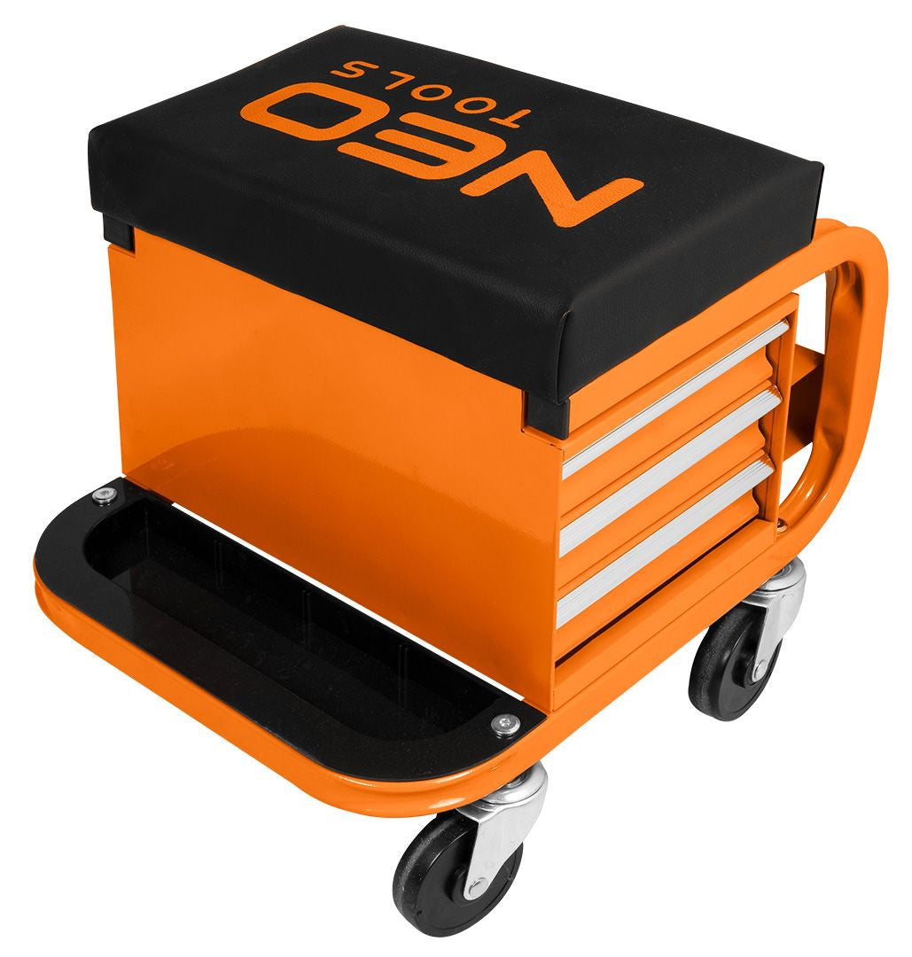Banc de lucru pe roti cu sertare pentr Neo Tools 11605 – imagine 6