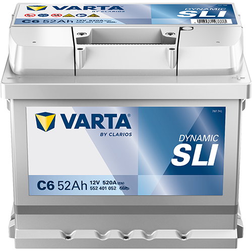 Acumulator Varta SLI Dynamic 52 Ah 552401052K262