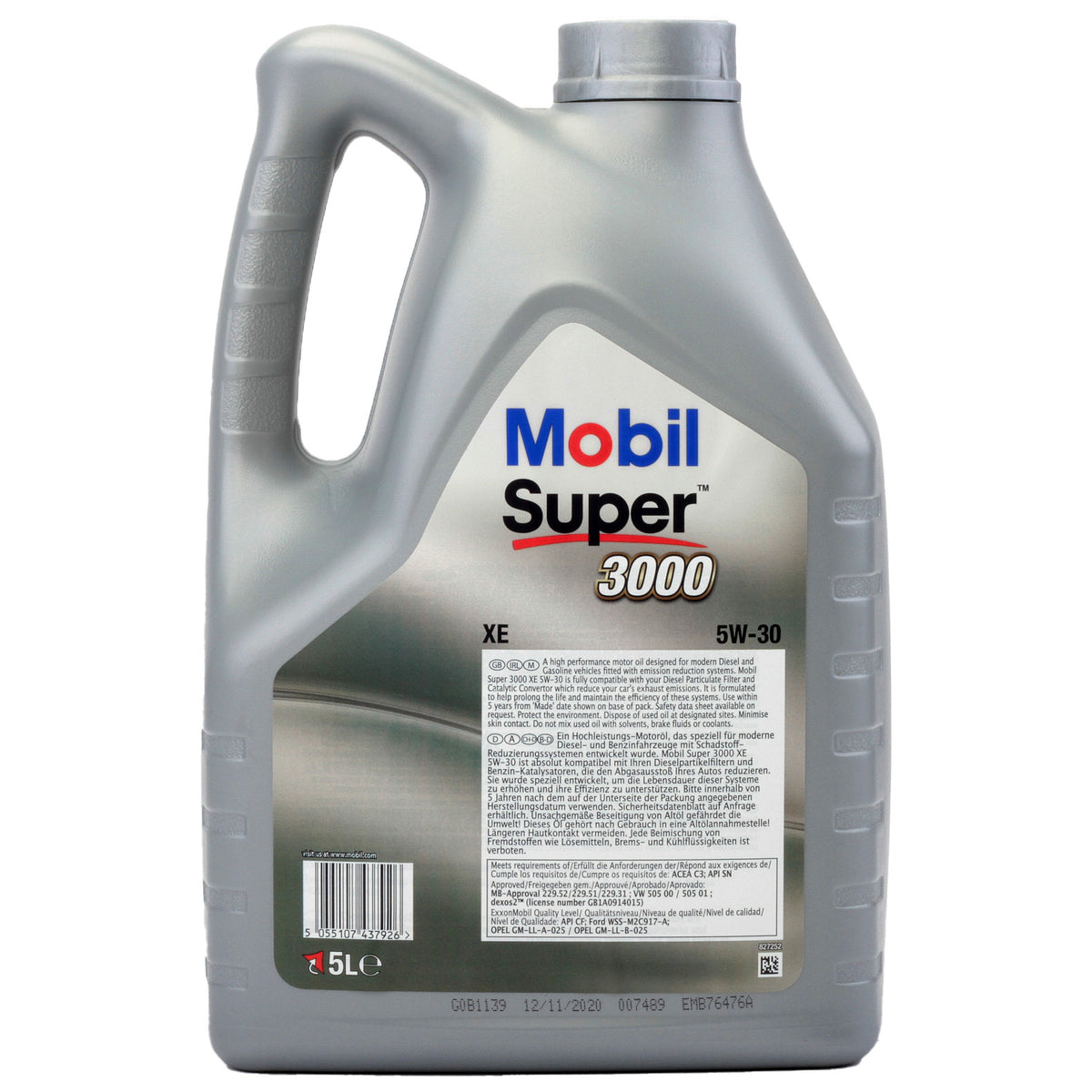 Ulei motor Mobil Super 3000 Xe 5W30 5L 150226 – imagine 3