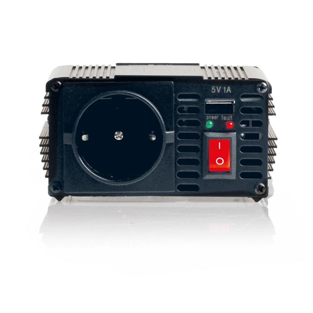 Invertor de tensiune Heyner premium pro 150-300W alimentare 12V iesire 230V cu USB 511900