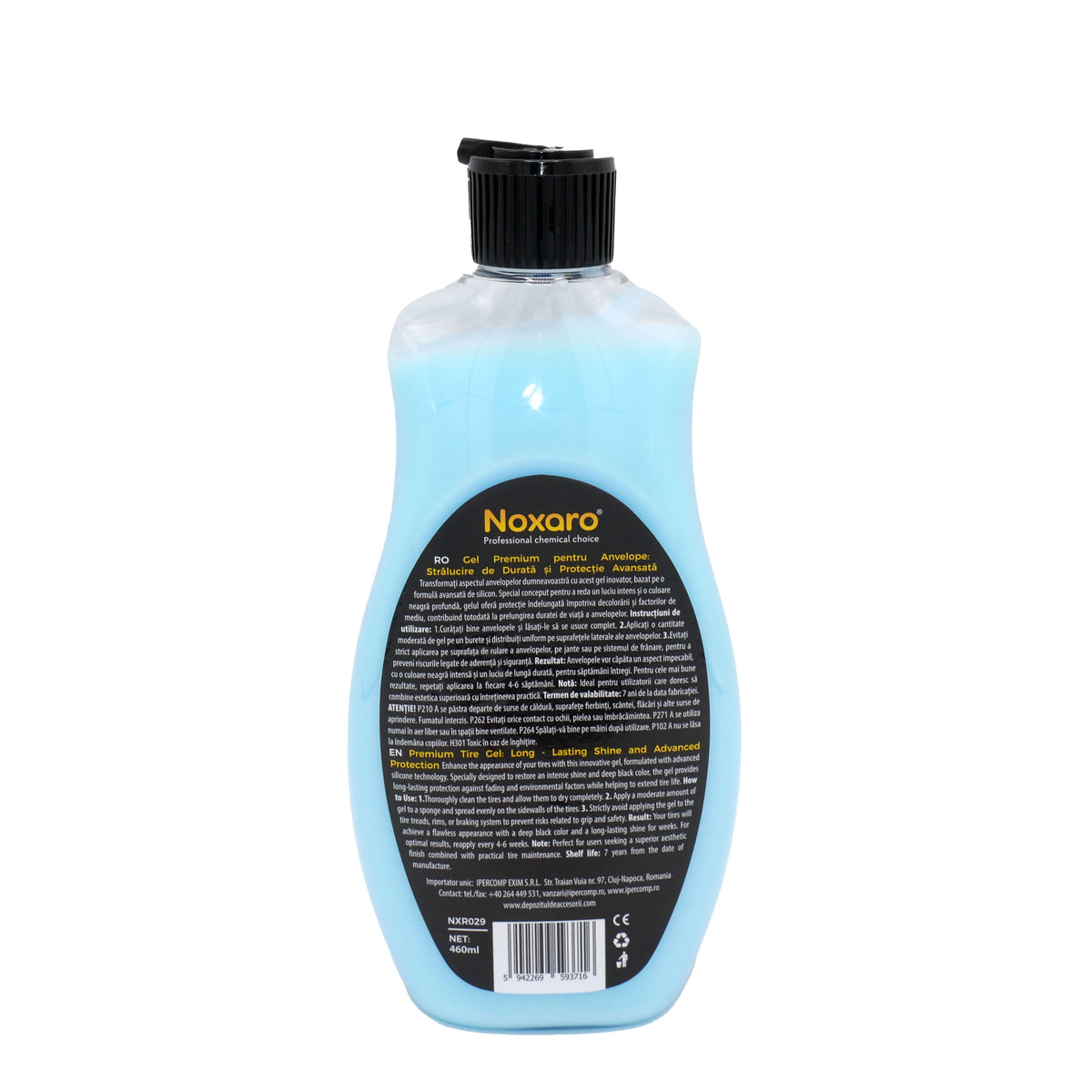Gel premium pt innegrit anvelope 473ml NOXARO NXR029 – imagine 2