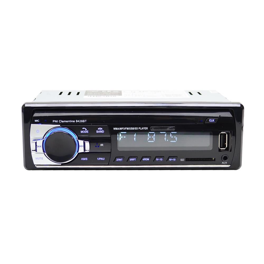 Radio MP3 player auto Pni clementine 8428BT, 4X45W, 12V, 1 din, cu sd, USB, aux, rca si bluetooth PNI-8428BT