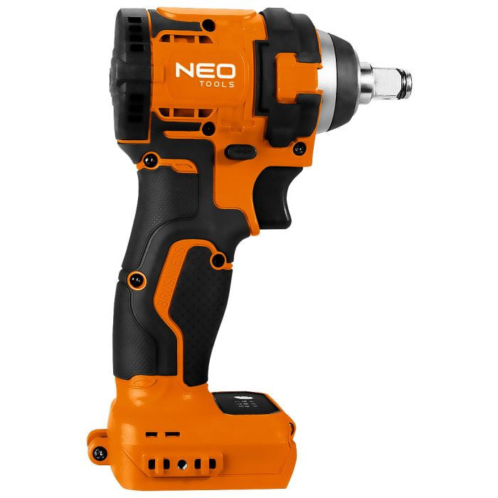 Șurubelniță cu impact fără perii 18V, 350Nm, hex ½”, compactă, Energy+, fără acumulator Neo Tools 04613 – imagine 2