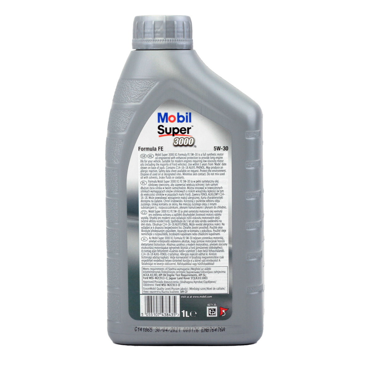 Ulei motor Mobil Super 3000 X1 Formula Fe 5W30 1L 150577 – imagine 2