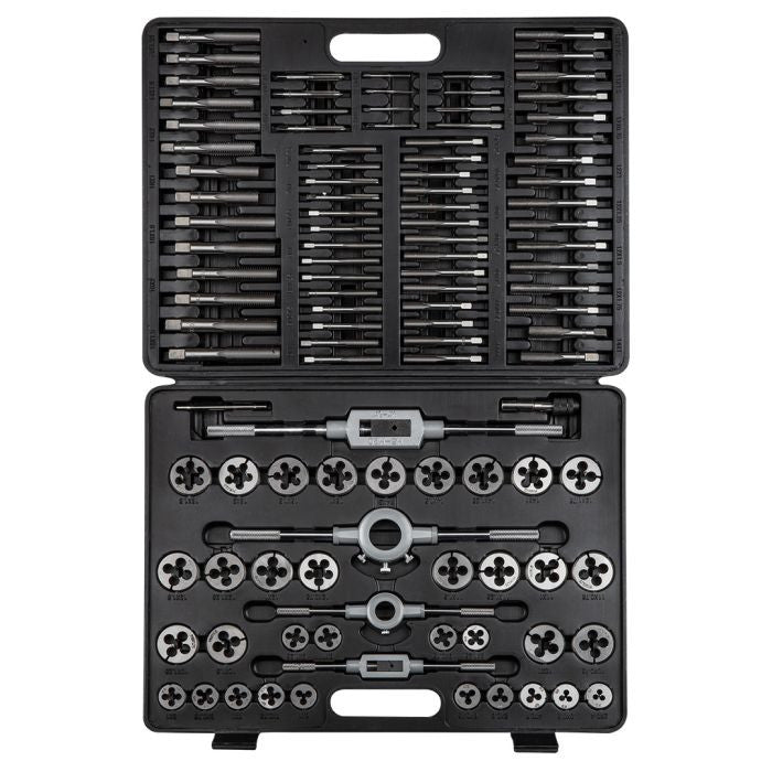 Trusa filiere si tarozi, set 110 bucati Neo Tools 11915