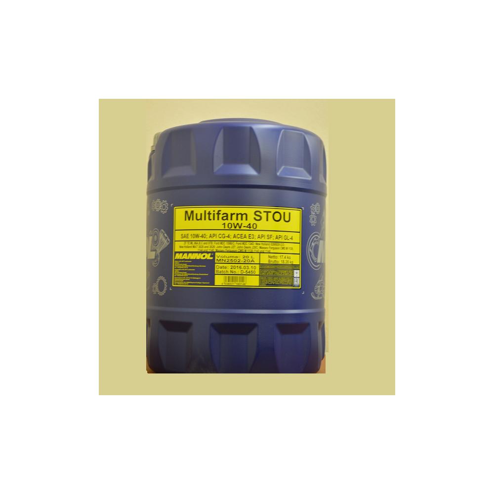 Mannol multifarm stou 10W-40- 20L MN2502-20