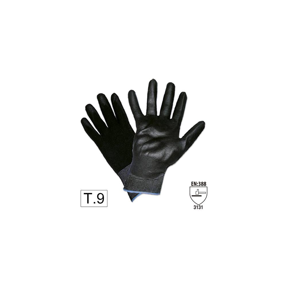 Manusi de lucru cu palma intarita de poliuretan T.9 Jbm 51642N