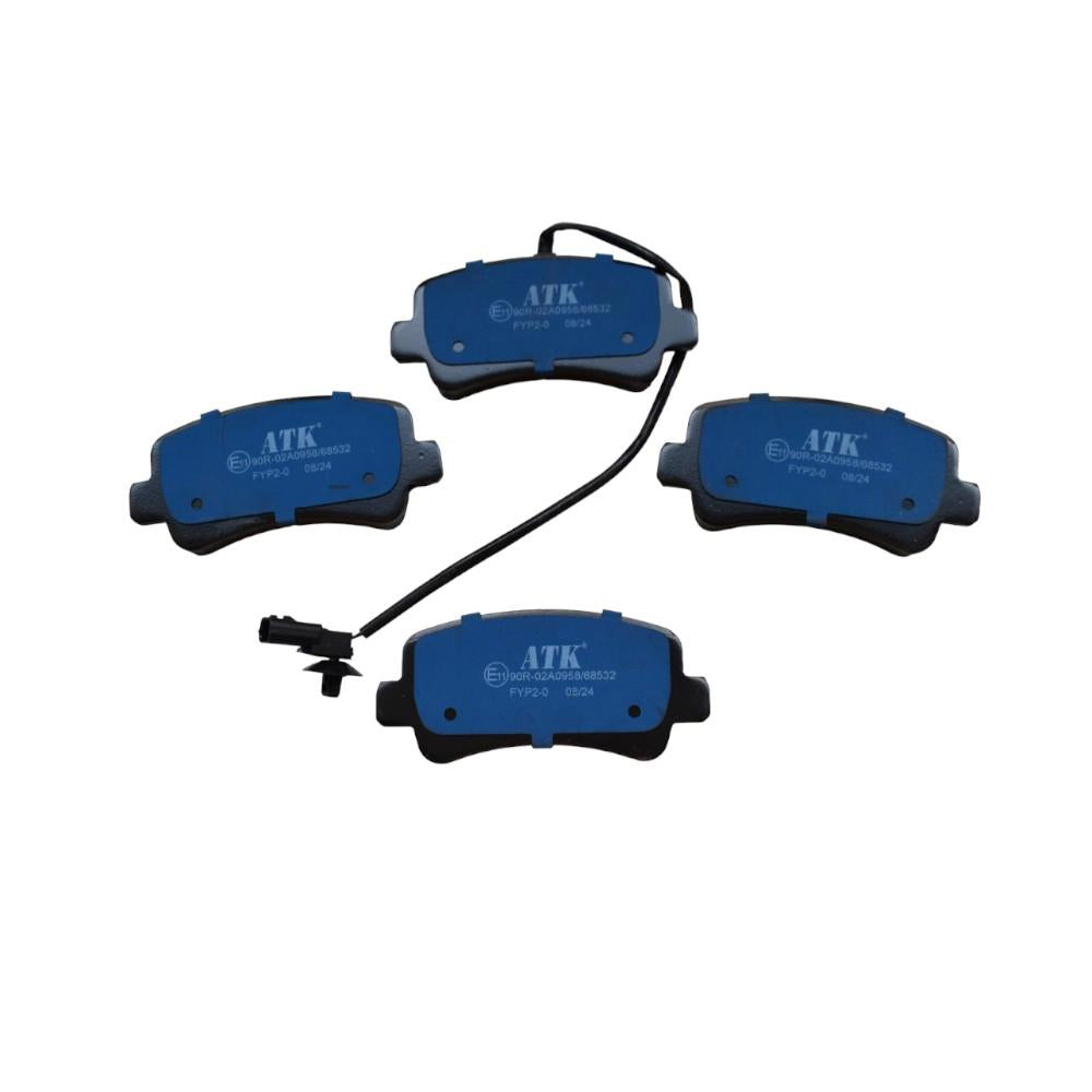 Set placute frana spate ATK Autotechnik ATK 08.01.070