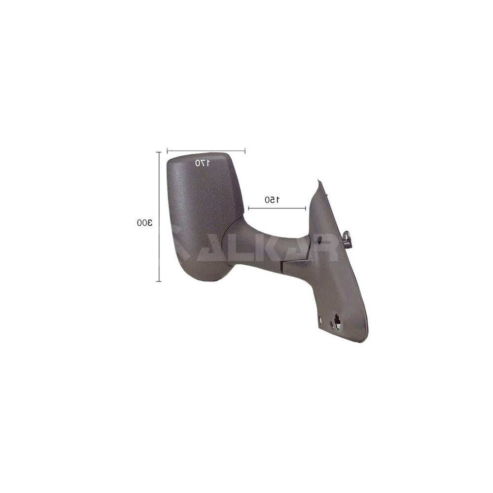 Oglinda completa dreapta manuala geam convex brat lung Alkar 9210960