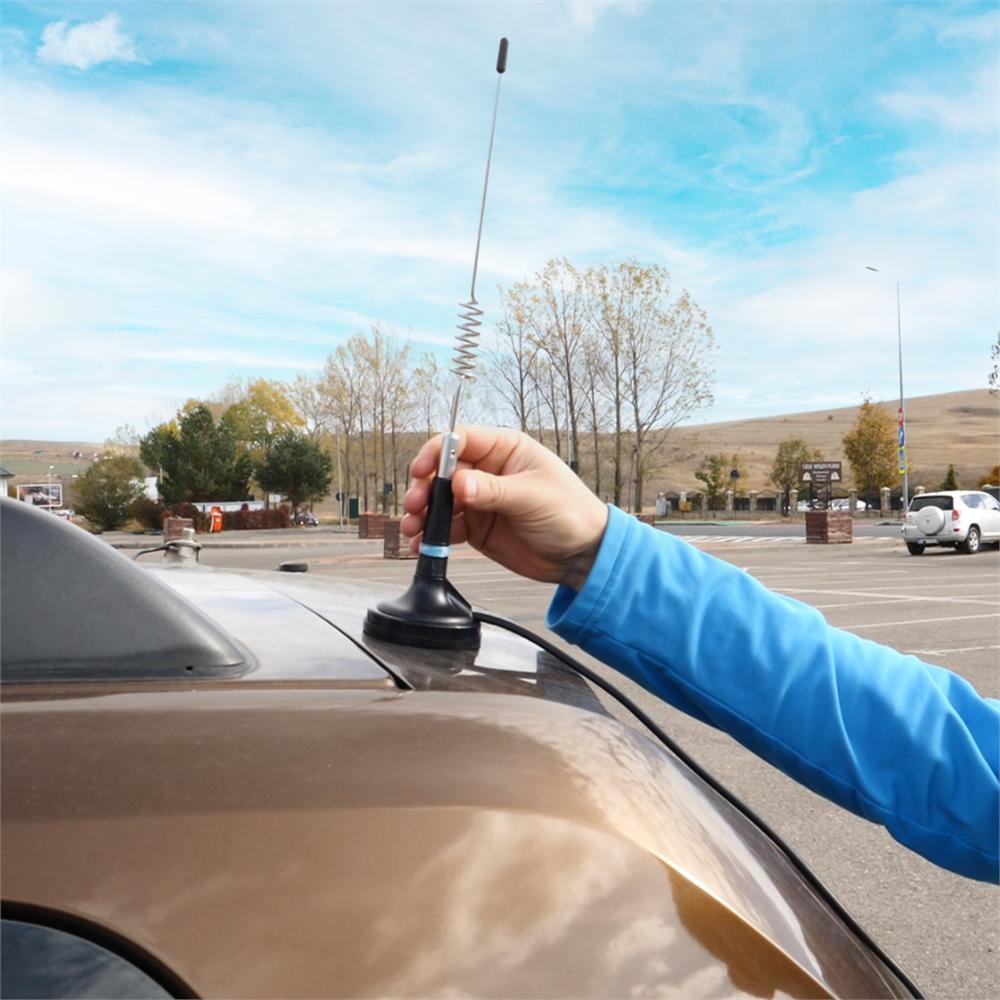 Antena cb Pni ML29 lungime 34 cm, cu magnet inclus diametru 70 mm si cablu RG58 PNI-ML29