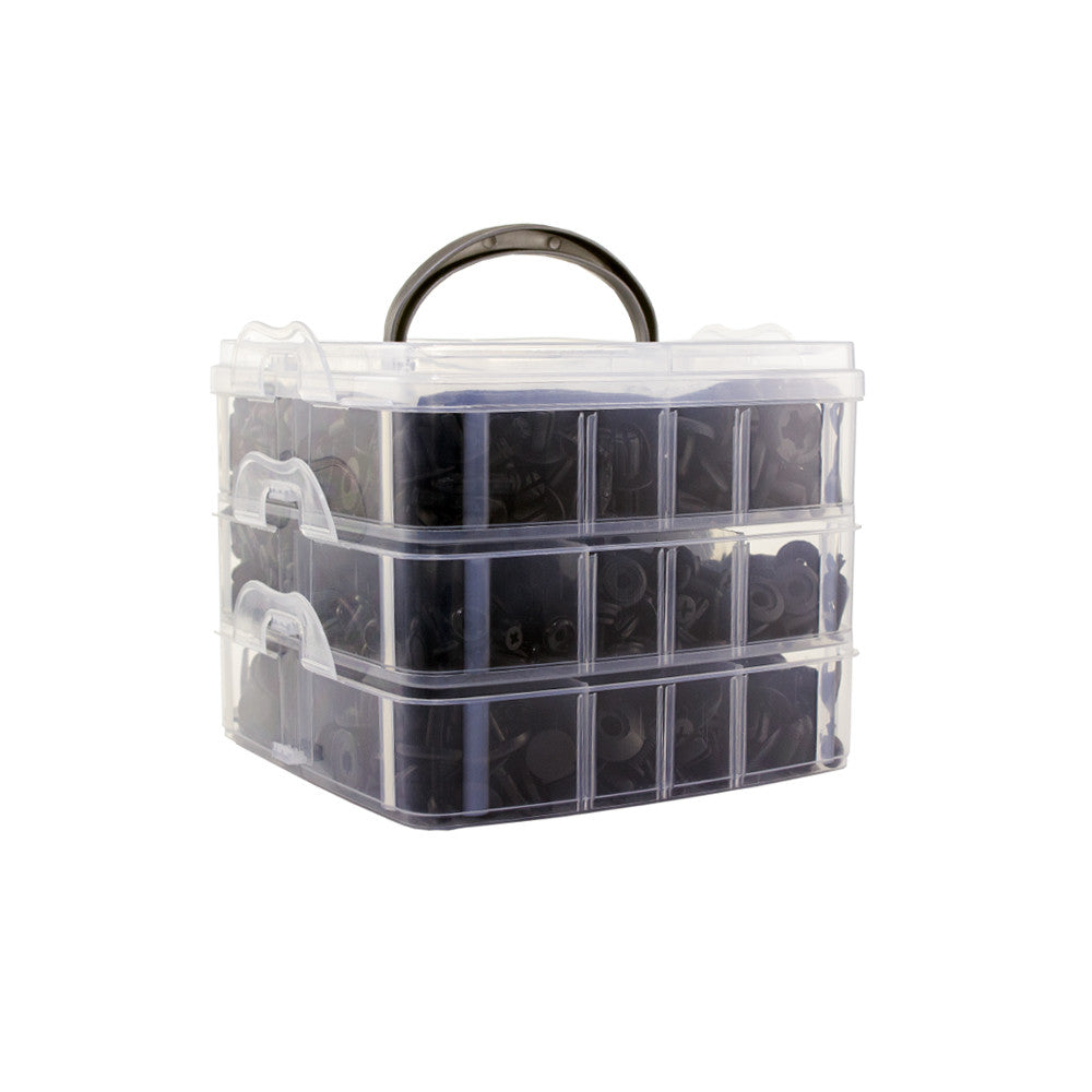 Set de 620 Cleme Plastic + 5 unelte Carg Carguard SCA002
