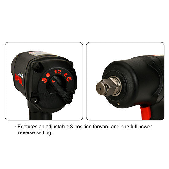 Pistol pneumatic de impact 3/4 2102 NM Toptul KSAC2413 – imagine 3