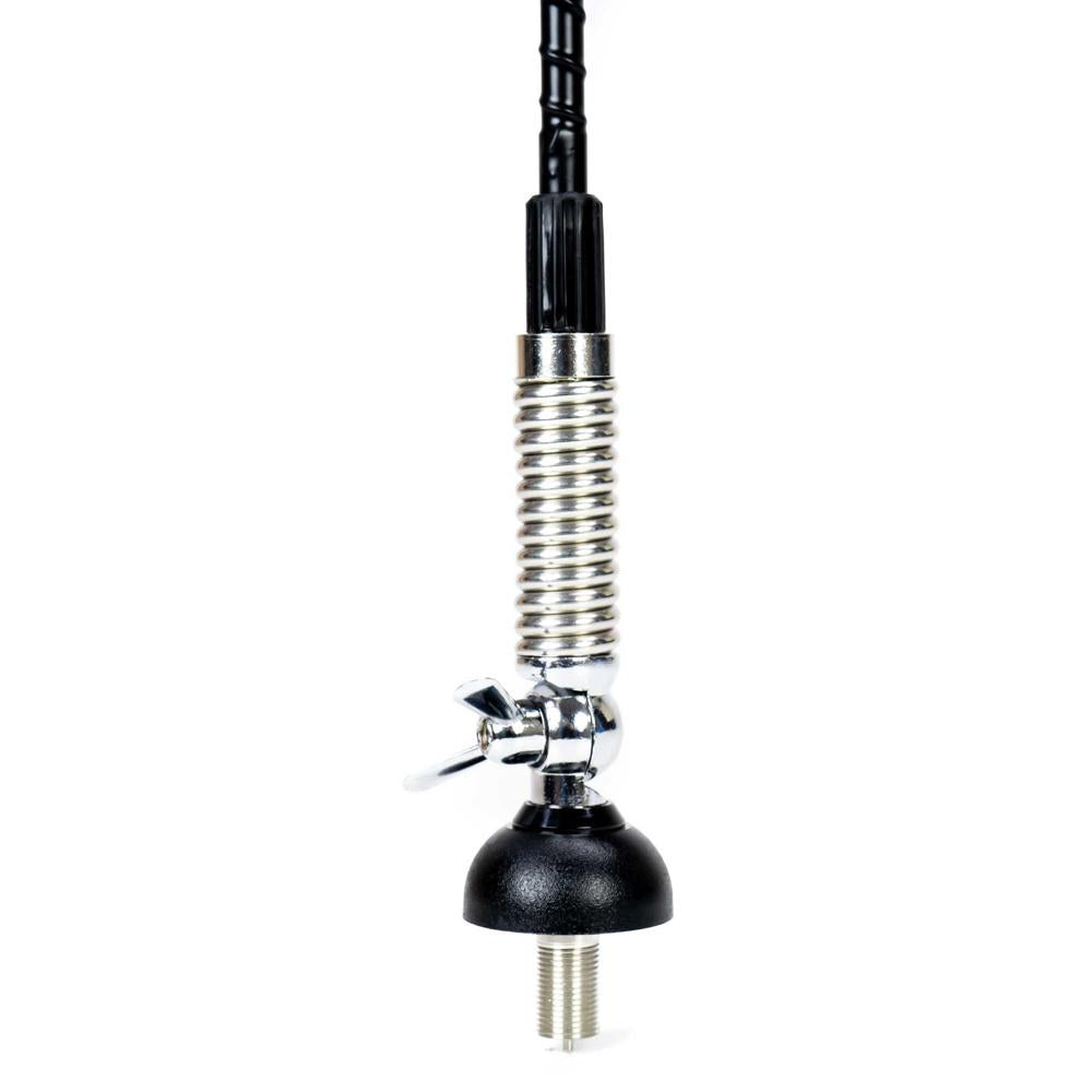 Antena cb Pni S60 cu fluture, lungime 59 cm, cu montura, cablu si mufa PL259, fibra de sticla PNI-S60CAB