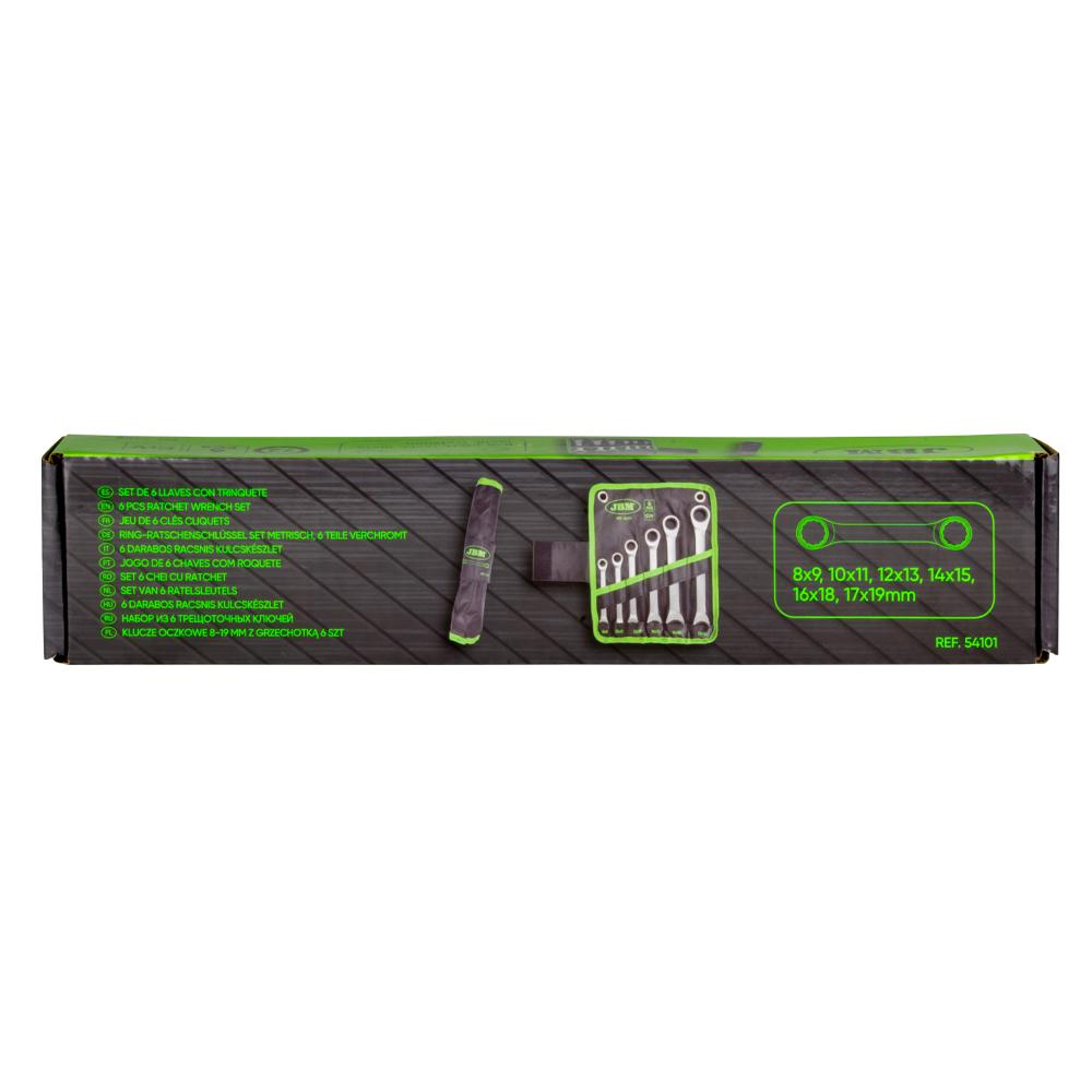 Set 6 chei cu ratchet Jbm 54101
