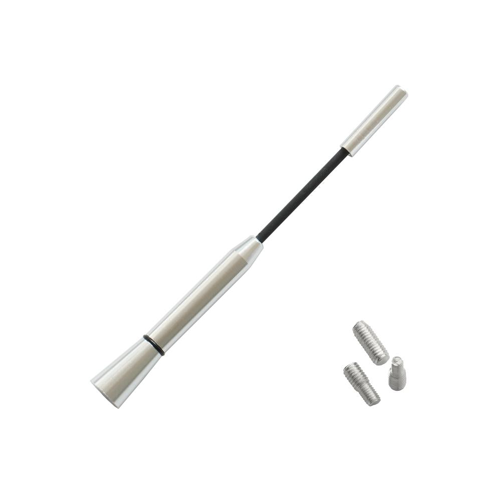 Antena auto exterior cromata 15.8 cm cu 3 adaptoare (4-5-6MM) Mega Drive 06278
