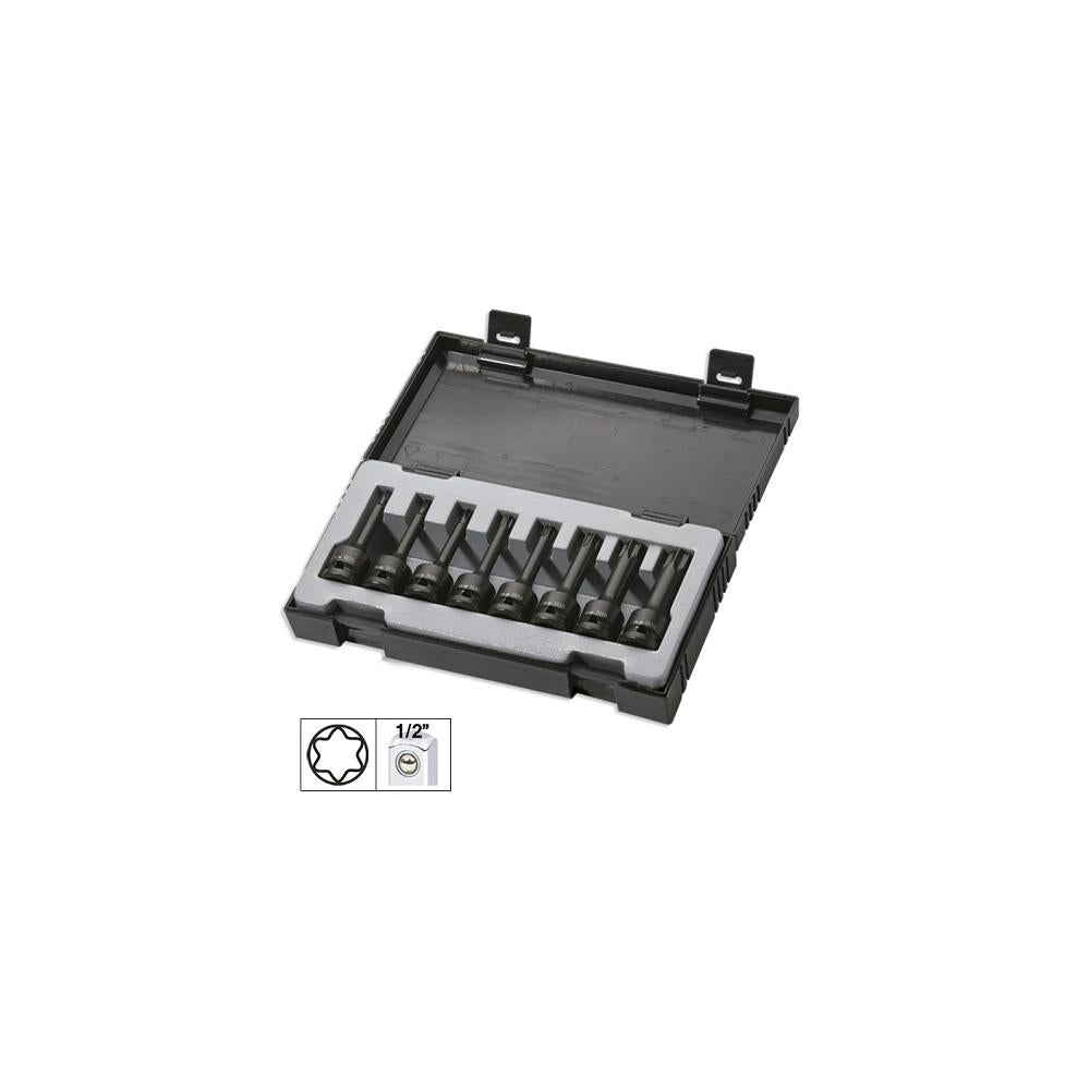 Set 8 imbusuri de impact torx lungi de 1/2` Jbm 52340
