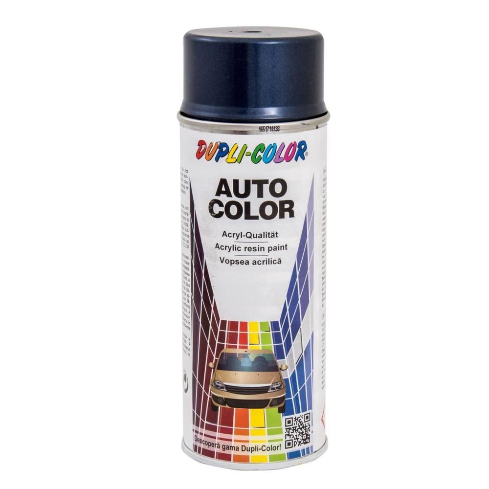 Vopsea spray auto Dacia albastru olimp metalizata dupli-color 350124