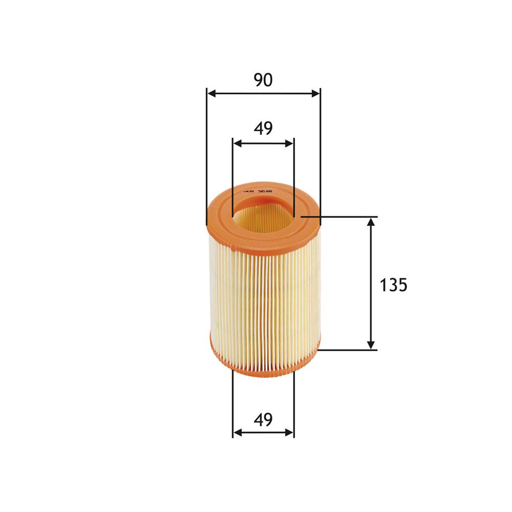 Filtru aer Valeo 585681