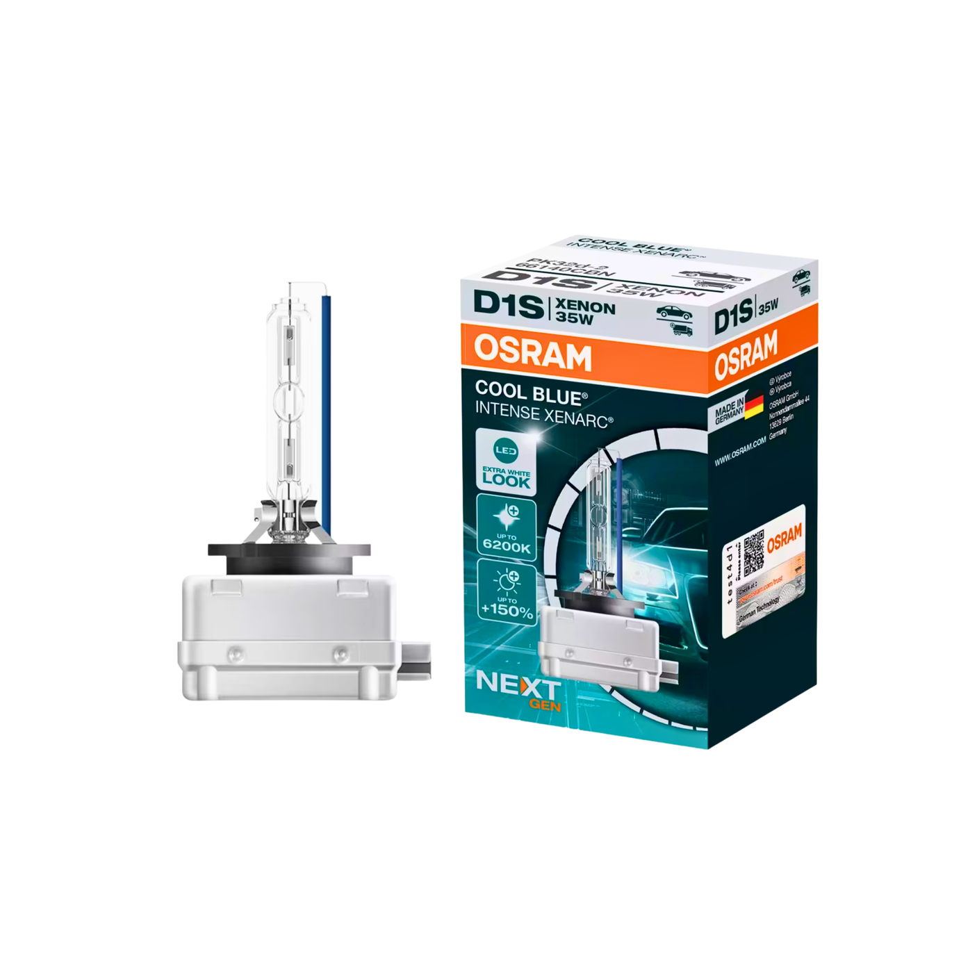 Bec Xenon D1S OSRAM XENARC Cool Blue Intense Next Gen 6200K 66140CBN
